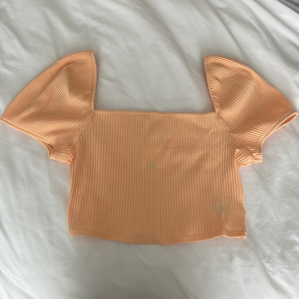 H&M Ribbed Crop Top